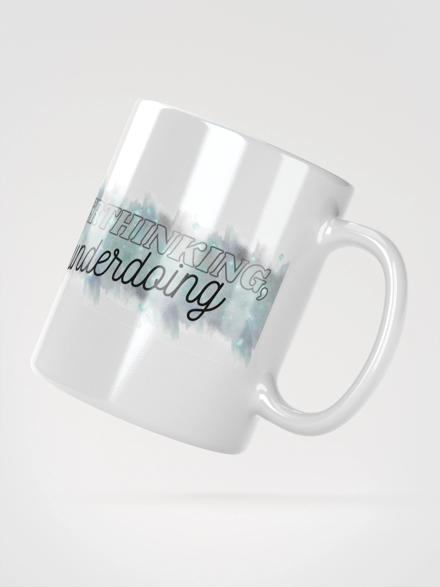 Overthinking, Underdoing mug product image (2)