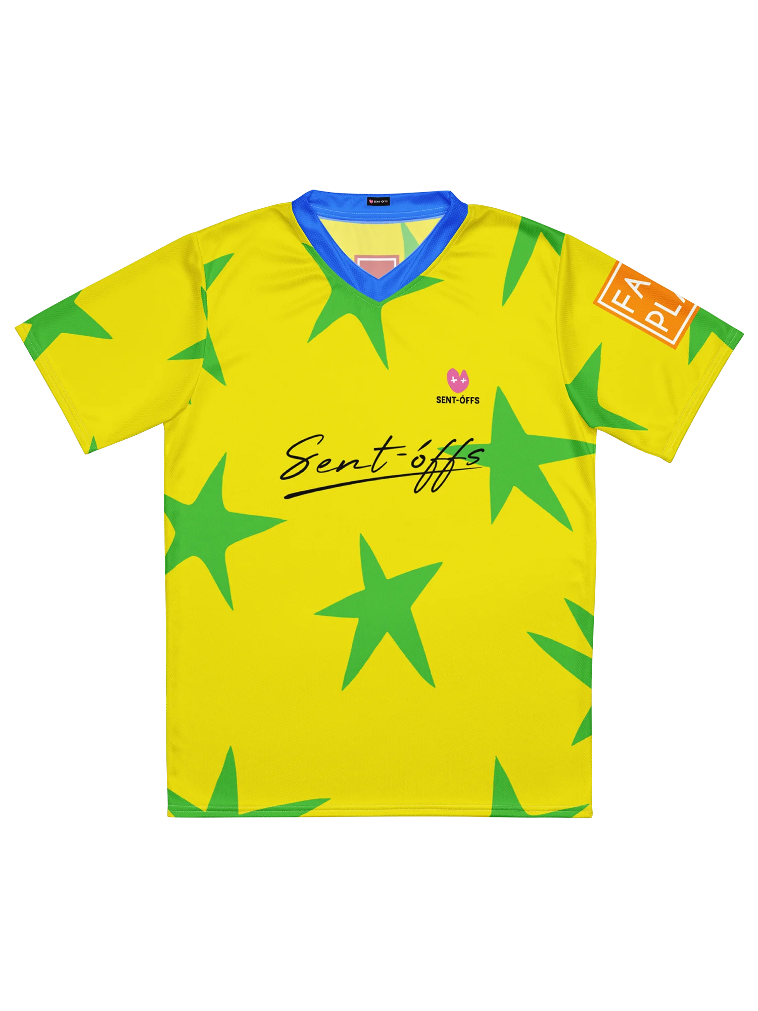 Yellow Rhythm jersey product image (1)