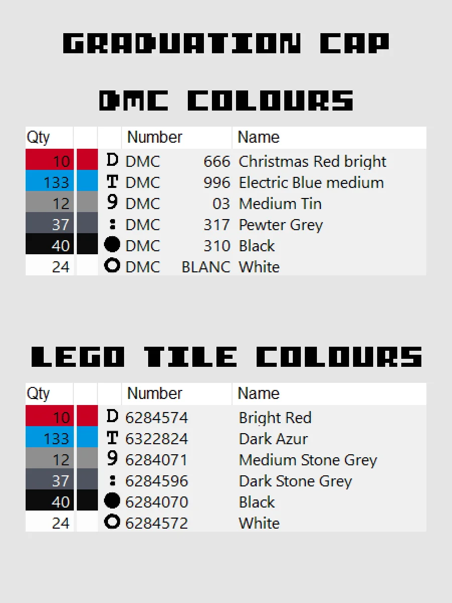 Graduation Cap Pixel Art product image (4)