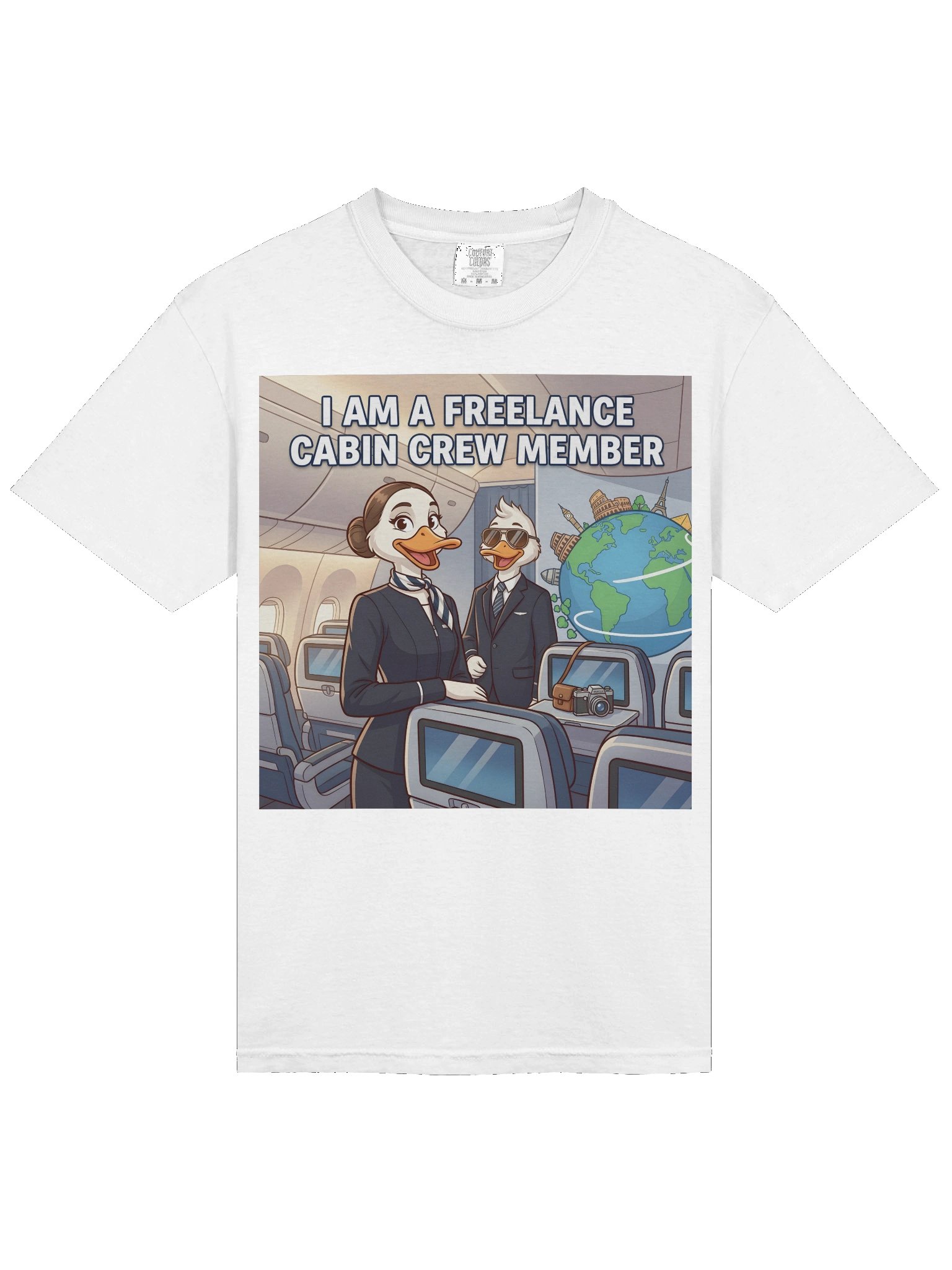 "I Am Freelance Cabin Crew Member" Cabin Crew Duck "Men" product image (13)