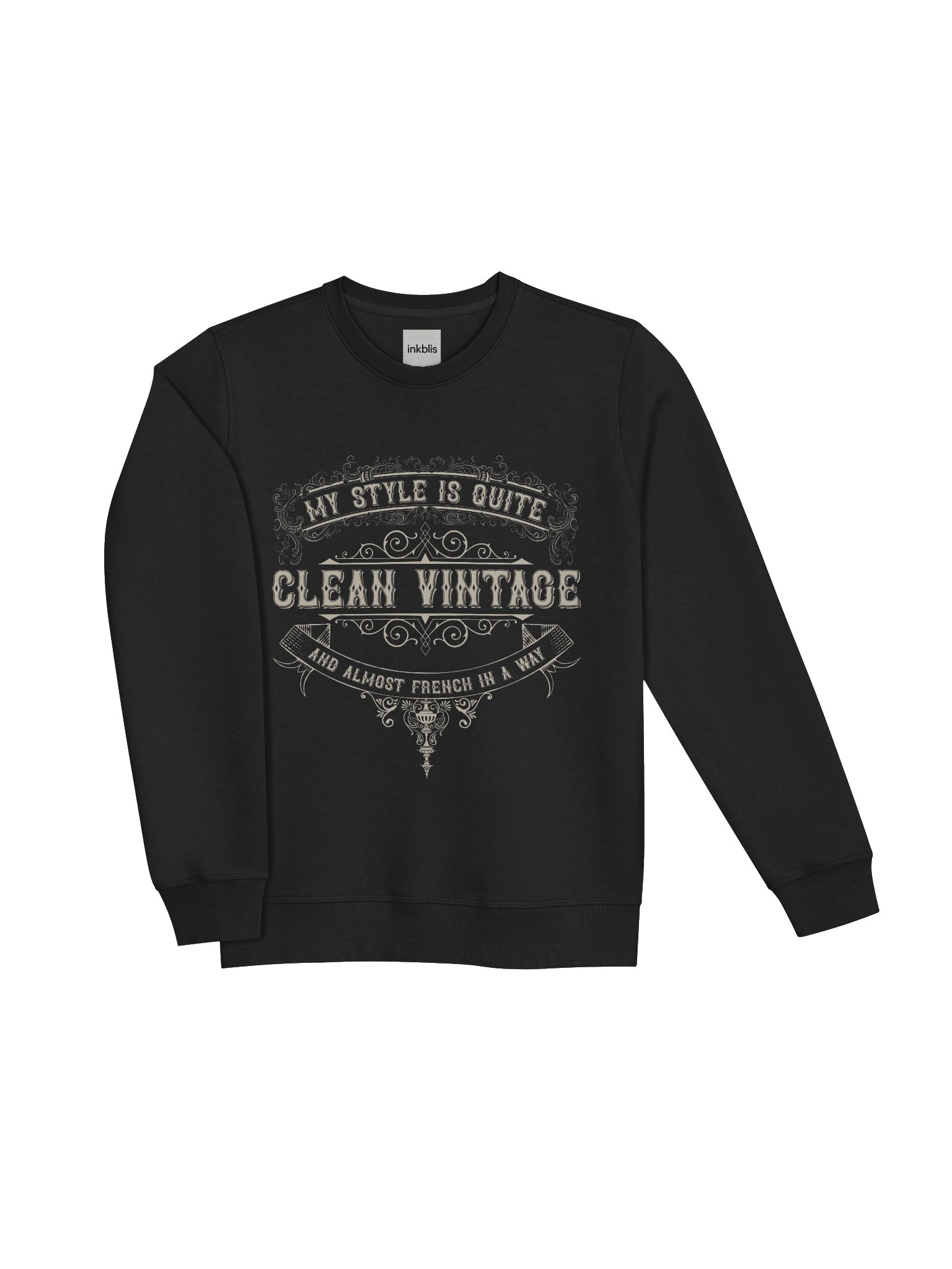 Clean Vintage Classic Sweatshirt product image (3)