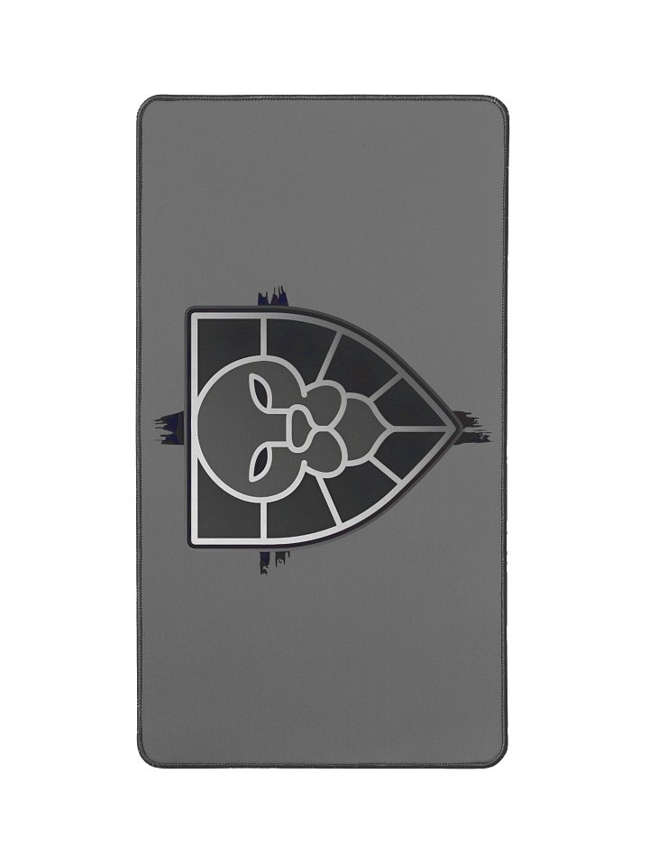 Lion Shield Medium Desk Mat (Grey) product image (1)