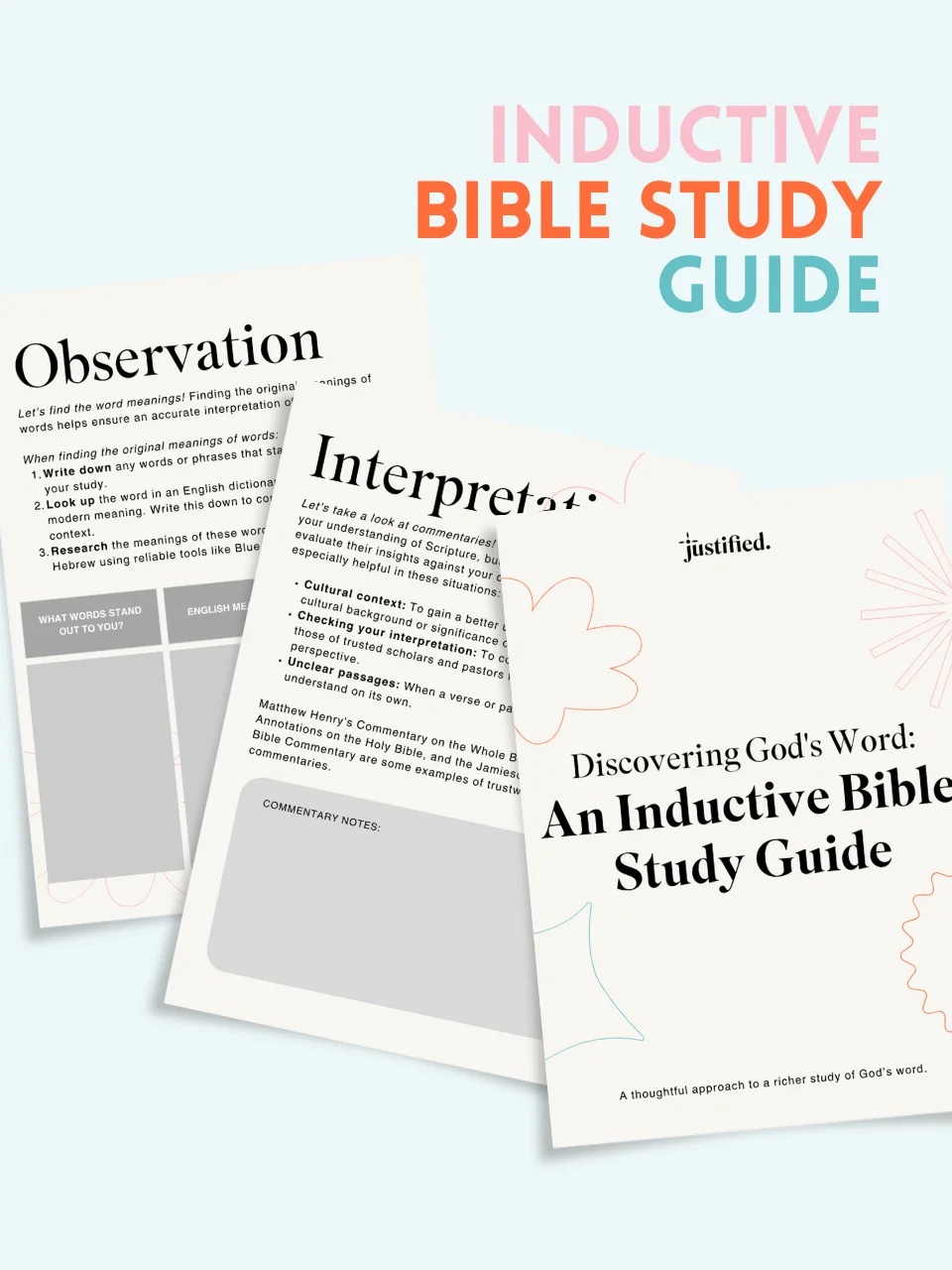 Discovering God’s Word: An Inductive Bible Study Guide product image (1)