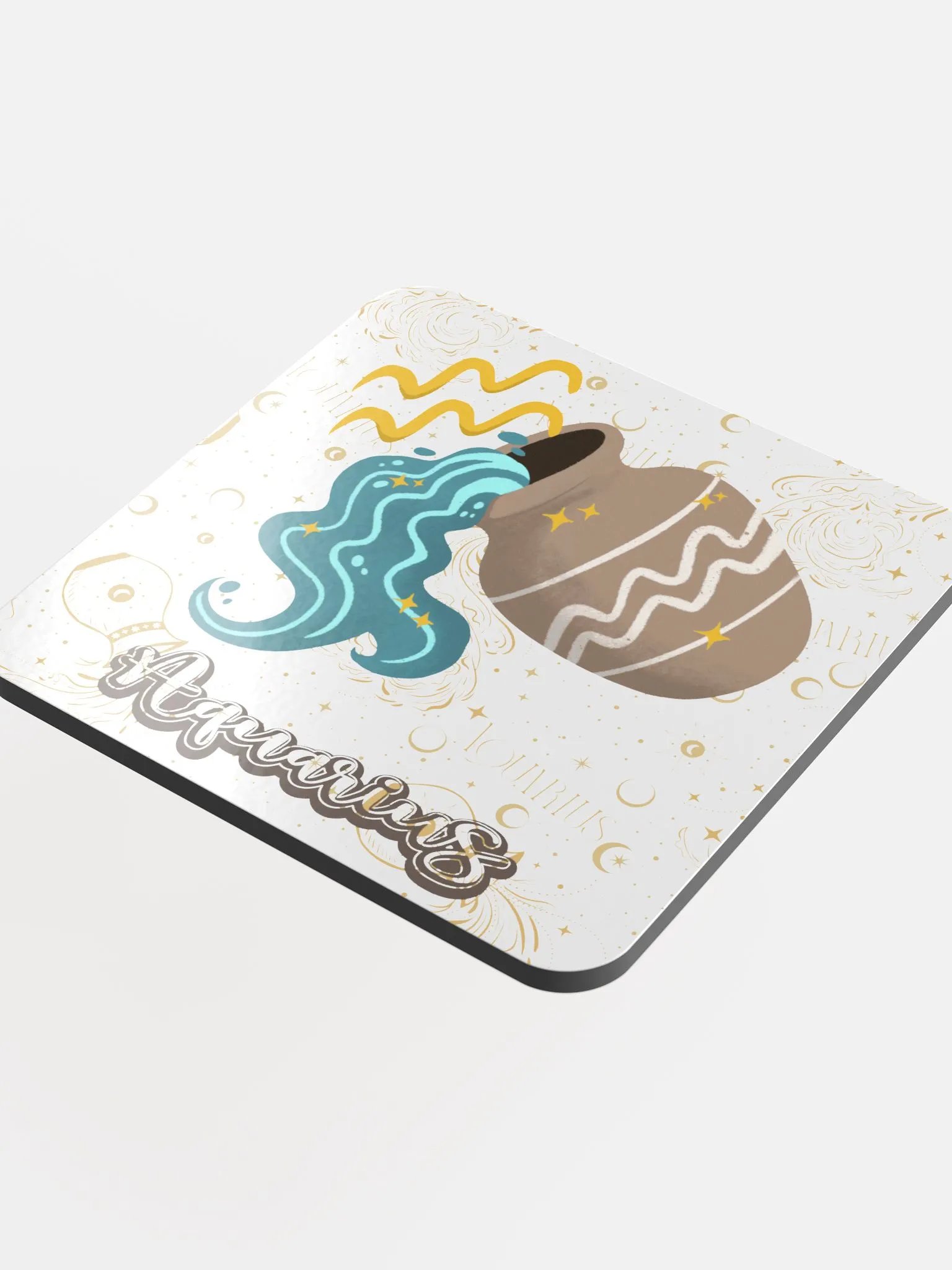 Aquarius Cork Coaster product image (4)