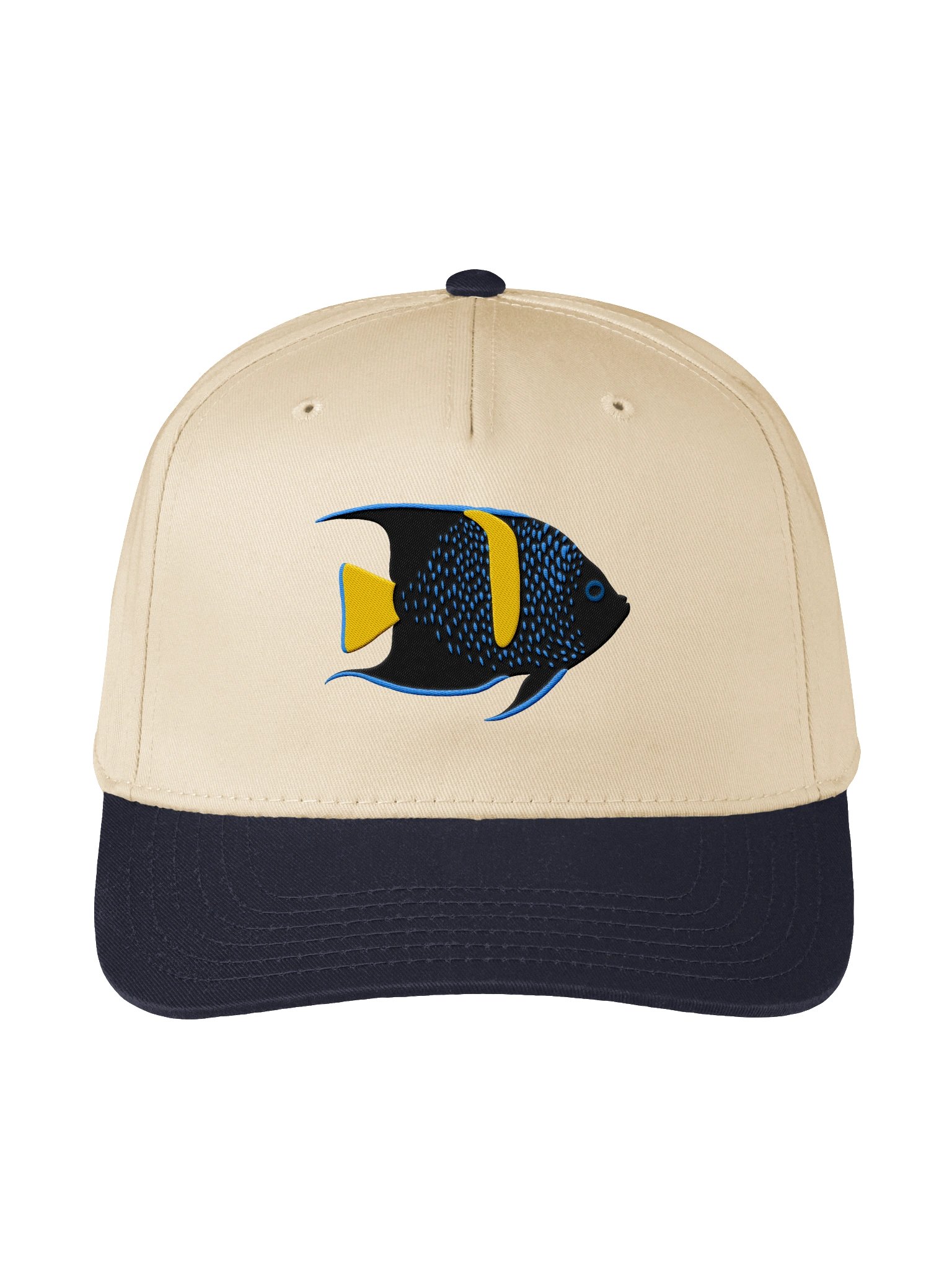 Asfur Angelfish Embroidered Baseball Cap | Reef Fish Hat for Saltwater Aquarium Lovers product image (9)