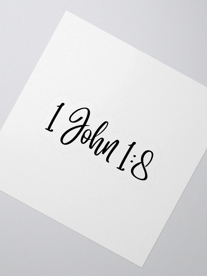 1 John 1:8 product image (5)