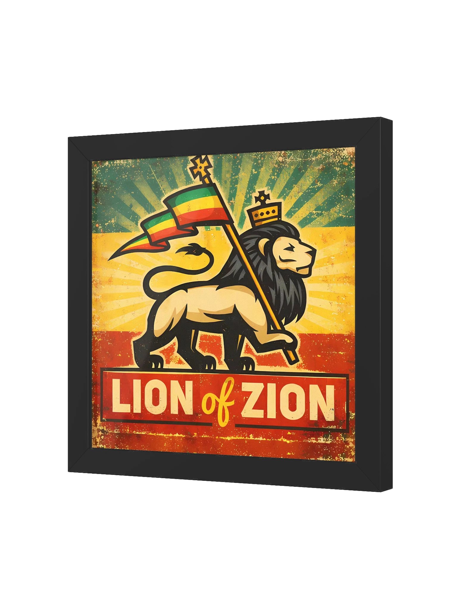 Lion of Zion Framed Art product image (2)