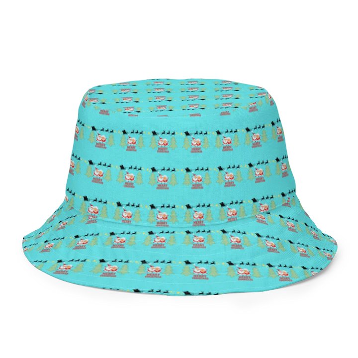MERRY CHRISTMAS SANTA RIDES sea BLUE product image (1)