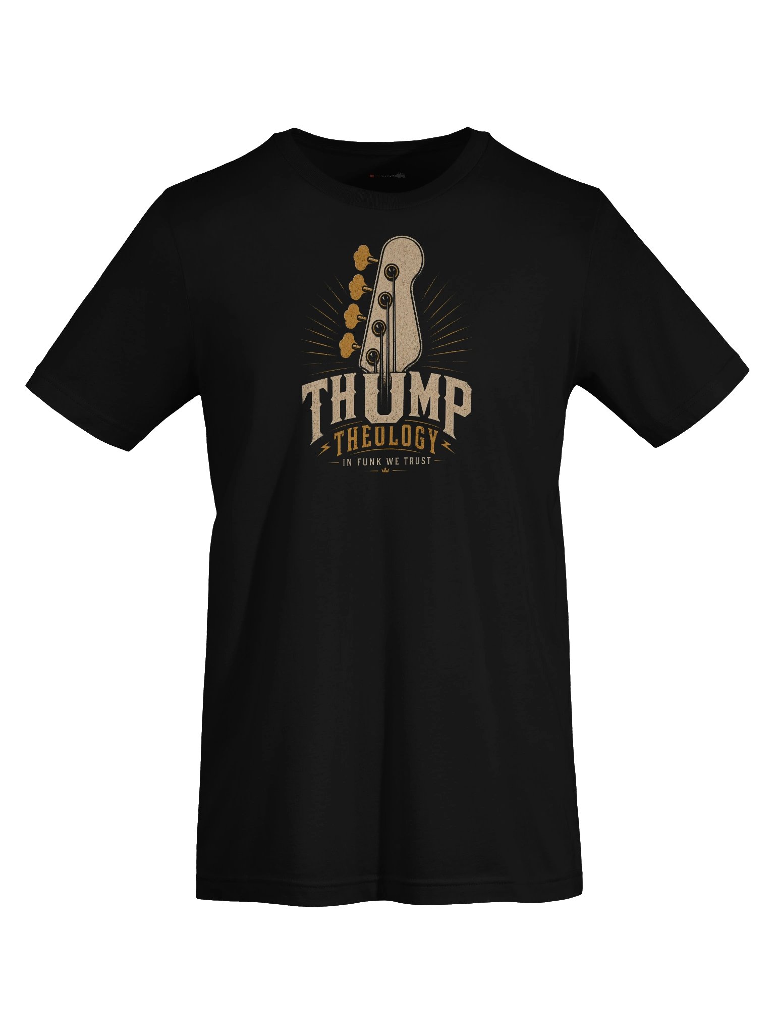 Thump Theology Bass Guitar T-Shirt – In Funk We Trust product image (7)