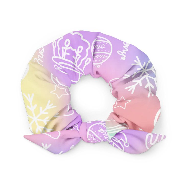 Limited Edition Christmas Tie Die Scrunchie product image (1)