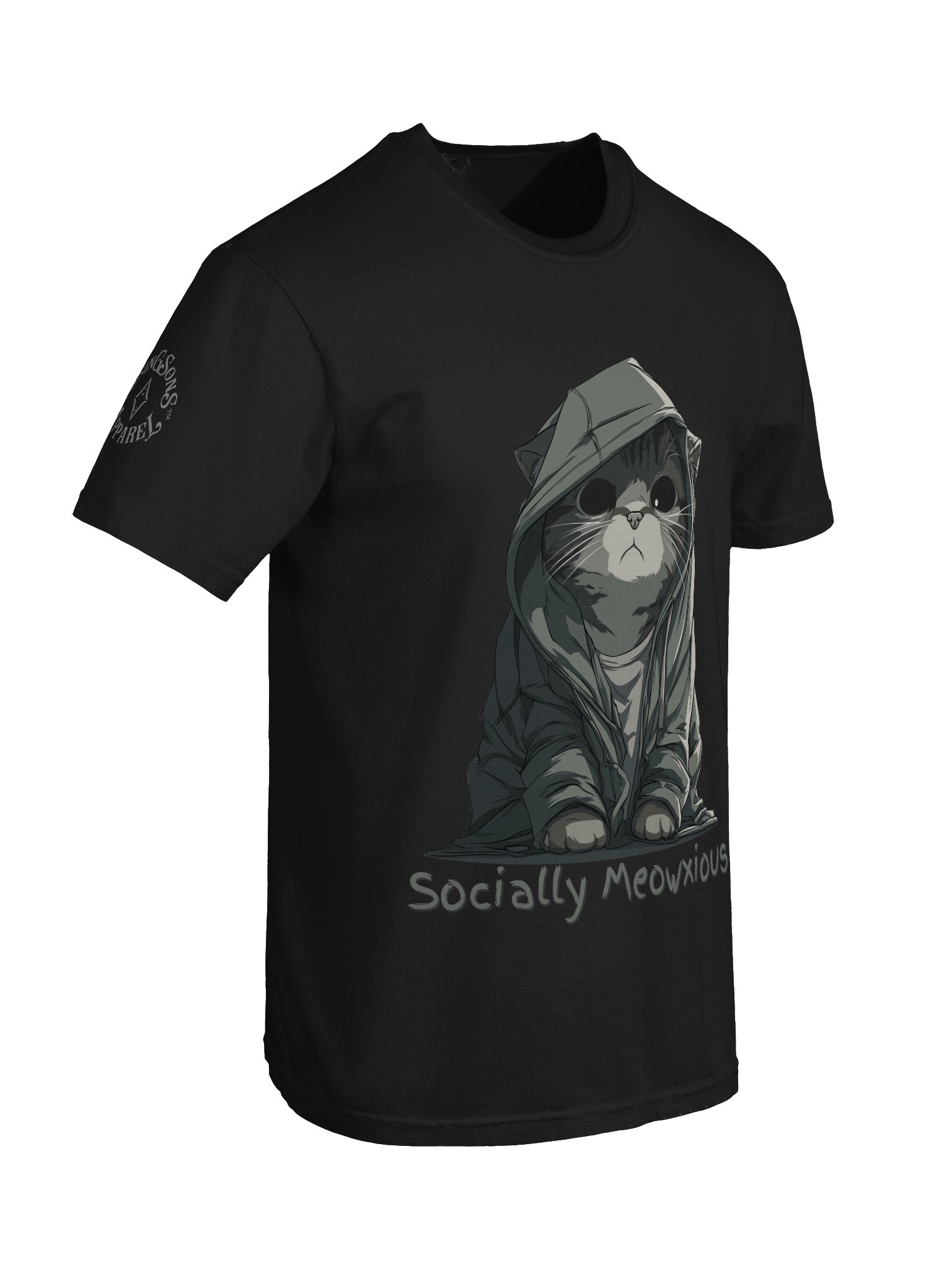 Rising Sons™ Socially Meowxious Tee product image (4)