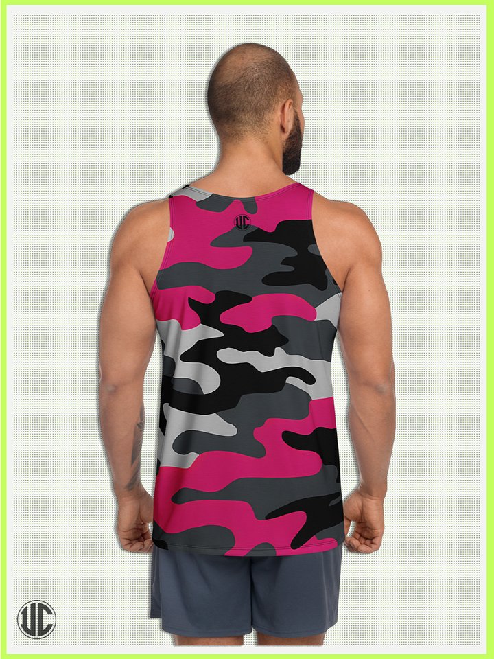 Savage Pink Camo – Men’s Tank Top product image (2)