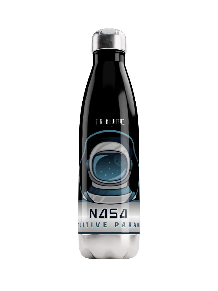 NASA Intuitive Paradise Astronaut Helmet Stainless Steel Water Bottle product image (1)