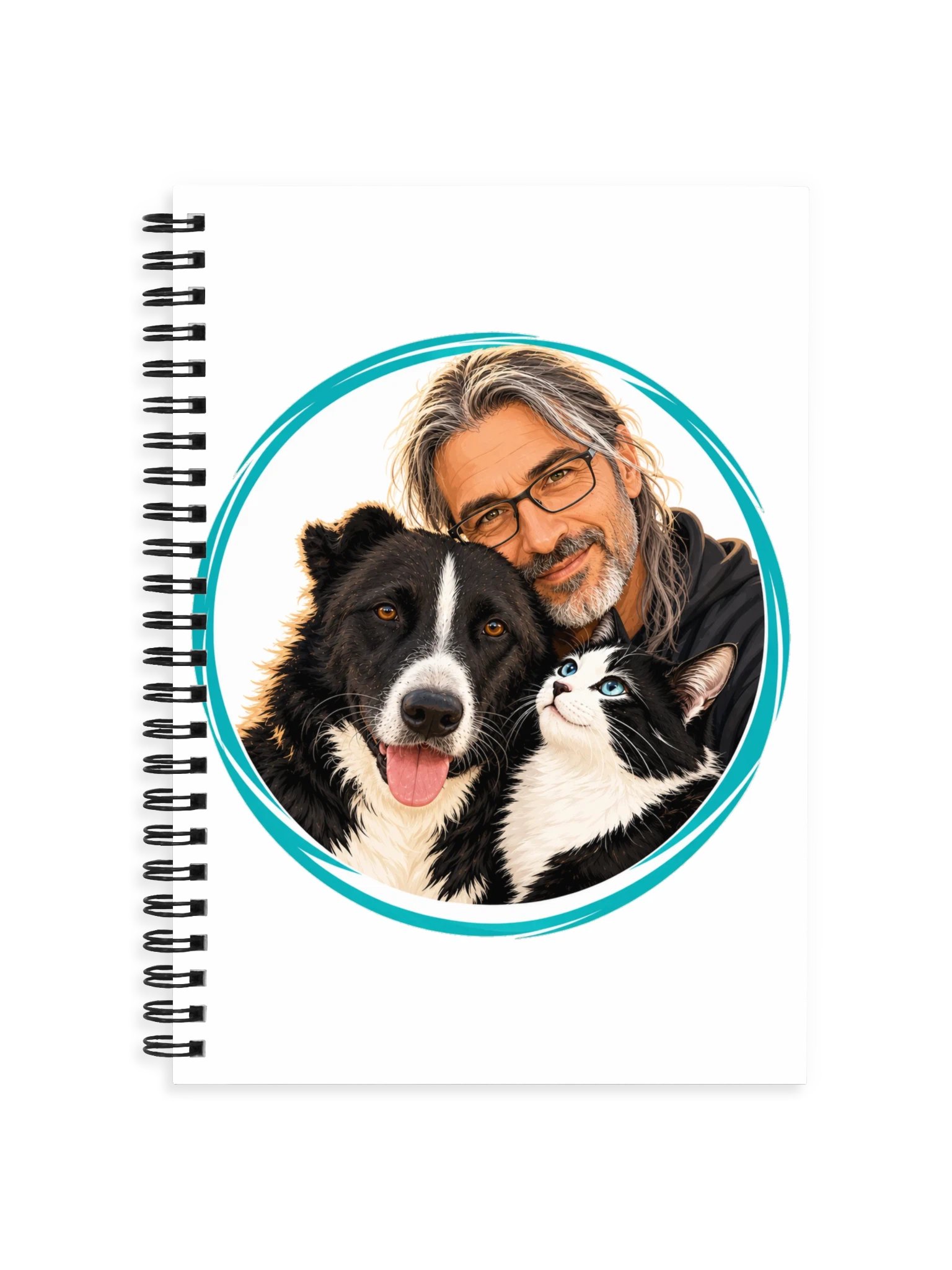 AAS · Tiere verändern Leben – Portrait – Notizbuch product image (1)
