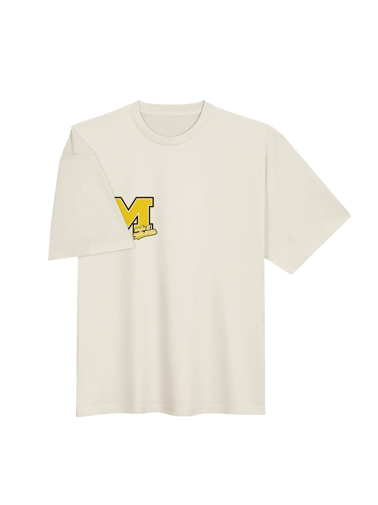 Make It Make Sense Oversized M Tee product image (3)
