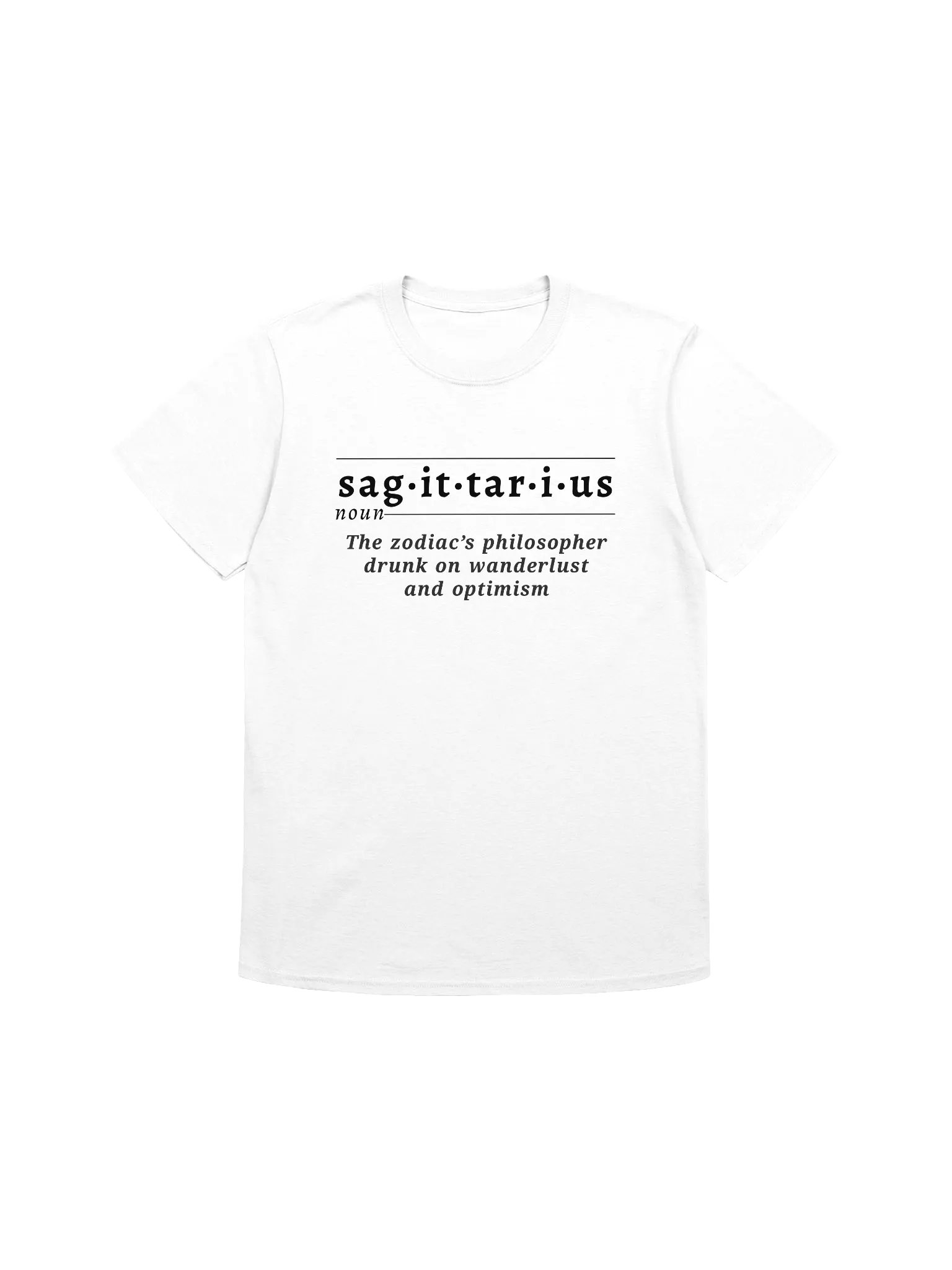Sagittarius Def Unisex Tee v1 product image (1)