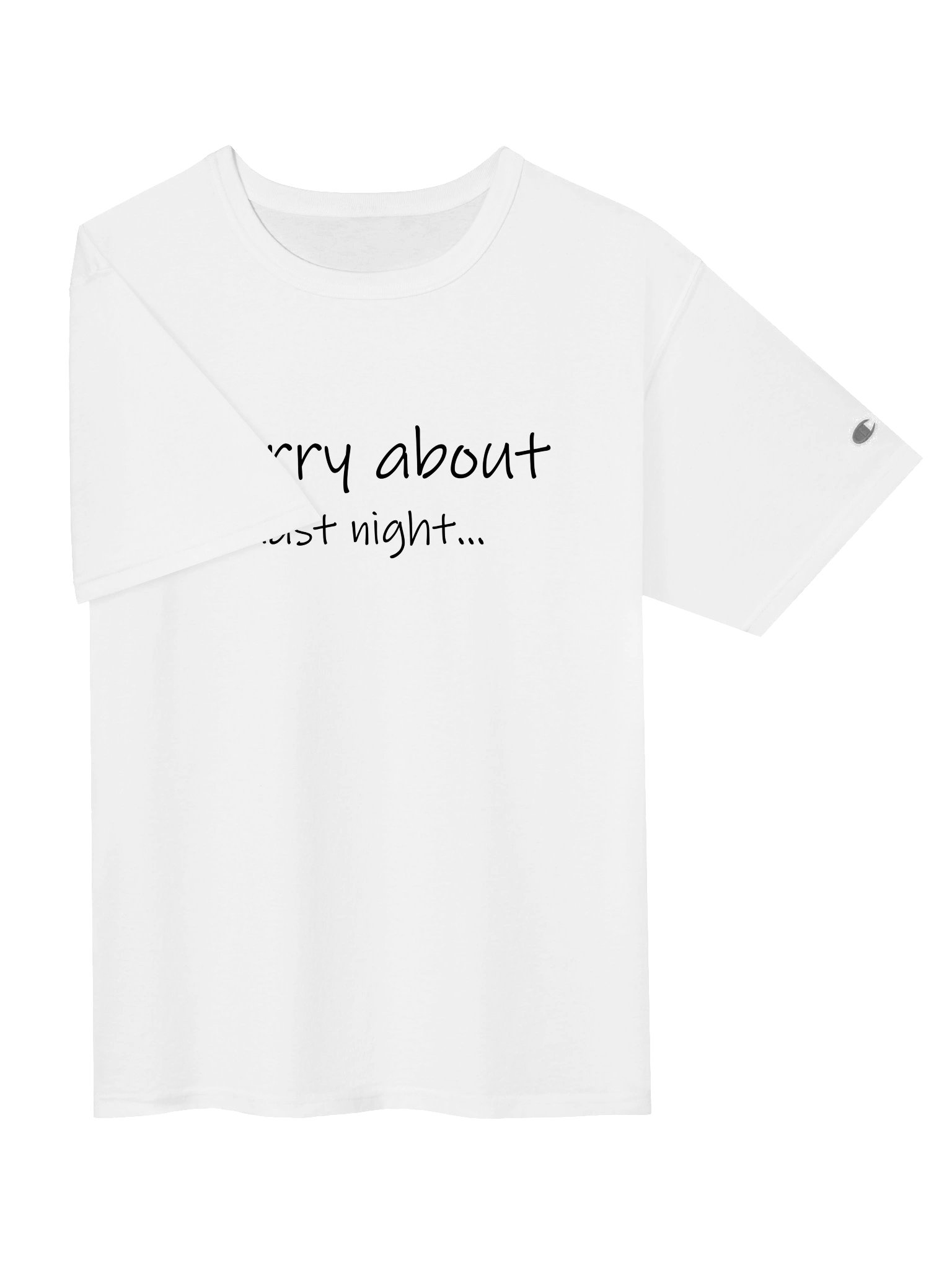 Sorry About Last Night Relaxed-Fit Tee Lt. product image (3)