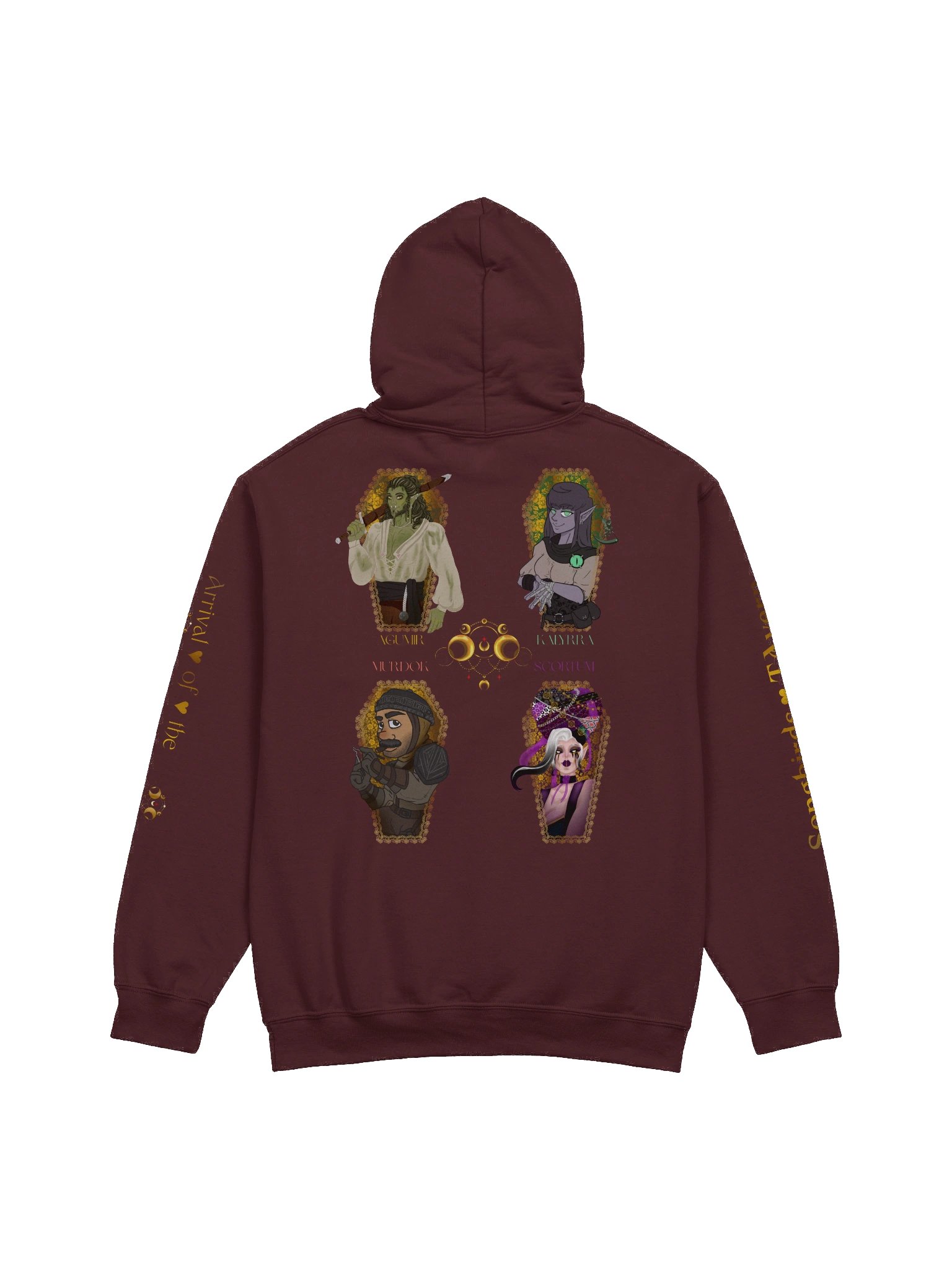 Red Comet Coffin Hoodie product image (18)