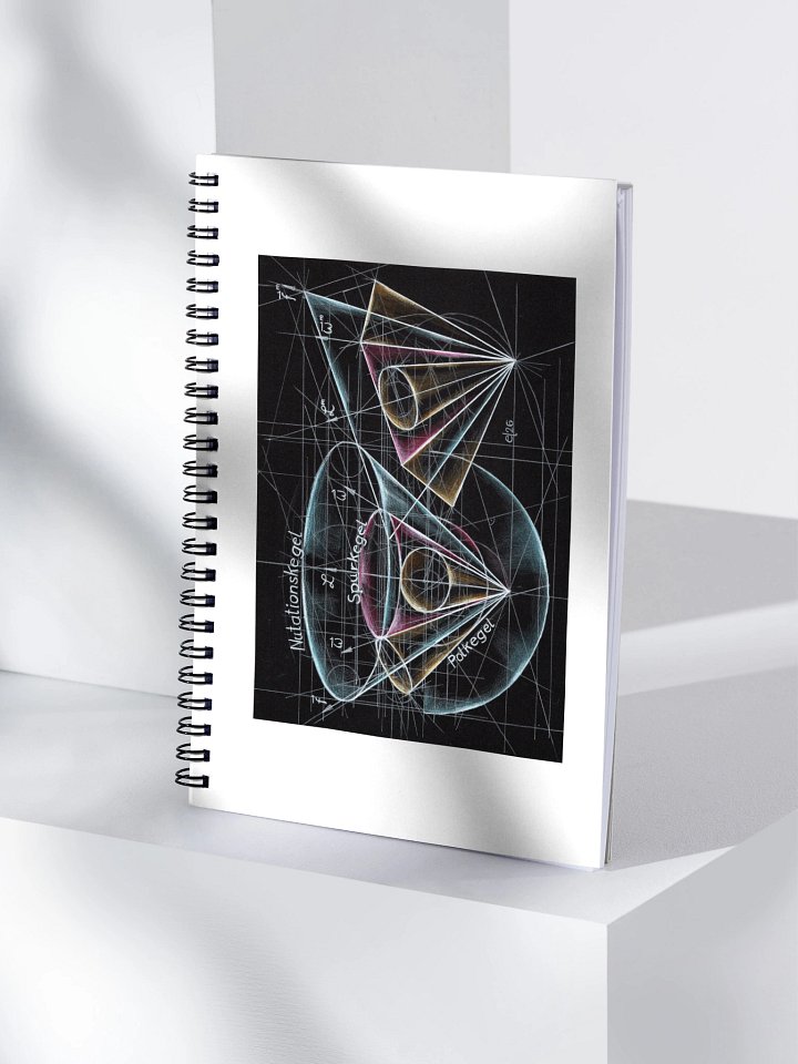 Geometric Physics Art Notebook 1: Motion of the Gyroscope and Mass Shell product image (1)