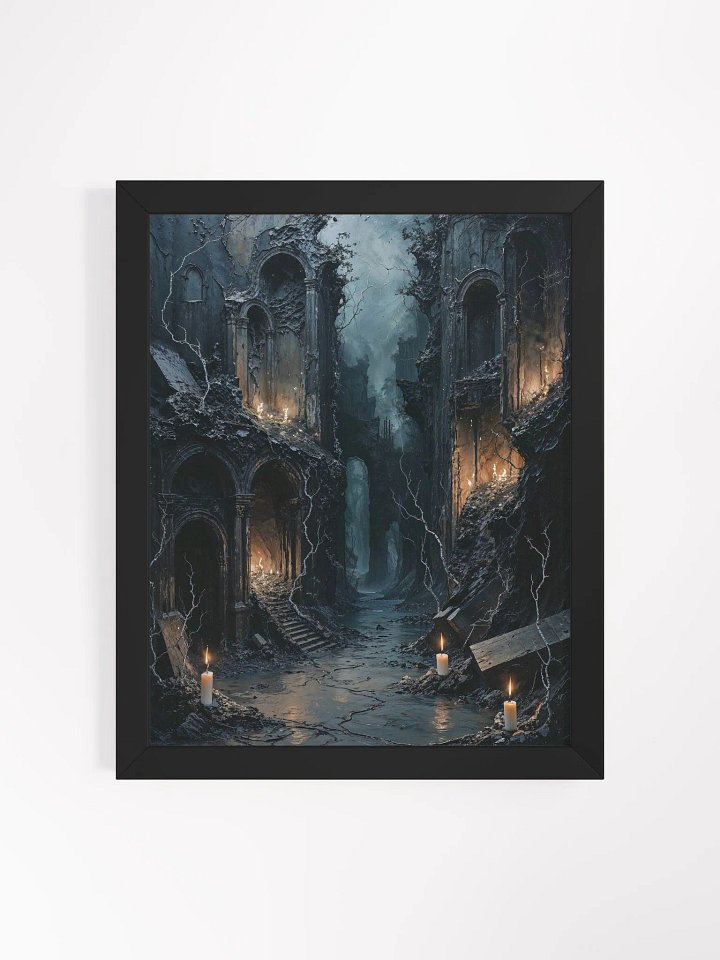 Echoes of Oblivion Framed Print product image (1)