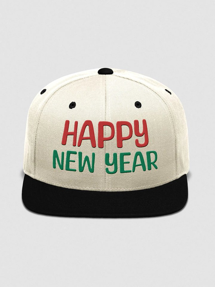 Embroidery New Year Snapback Cap product image (36)