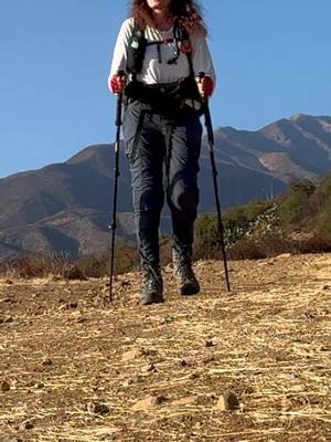 Three changes, one better descent, and I can't tell yet which one helped. Next: back to Mount Baldy. #hiking #kneepain #hikingtips