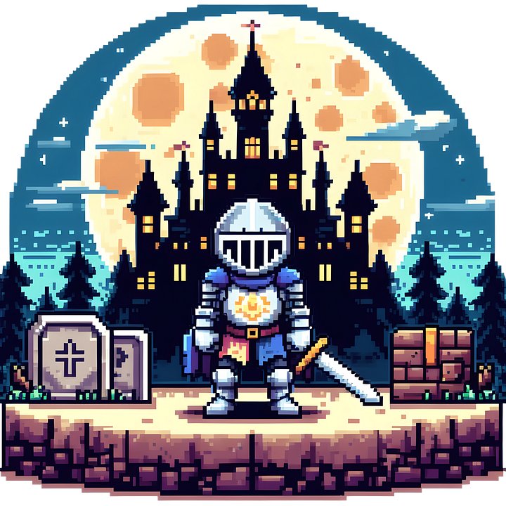 Knight Pixel Art product image (2)