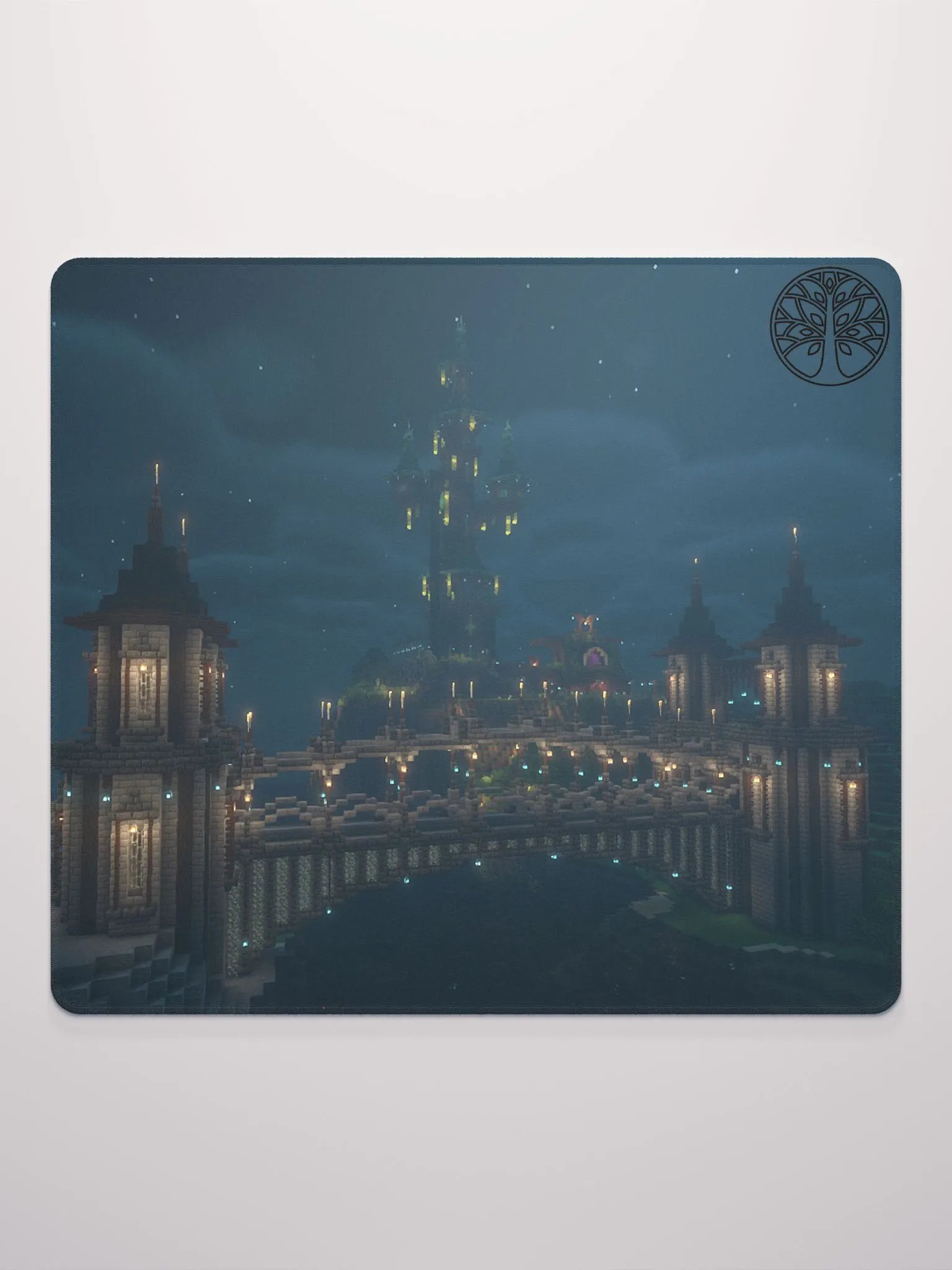 Evening bridge mouse pad product image (2)