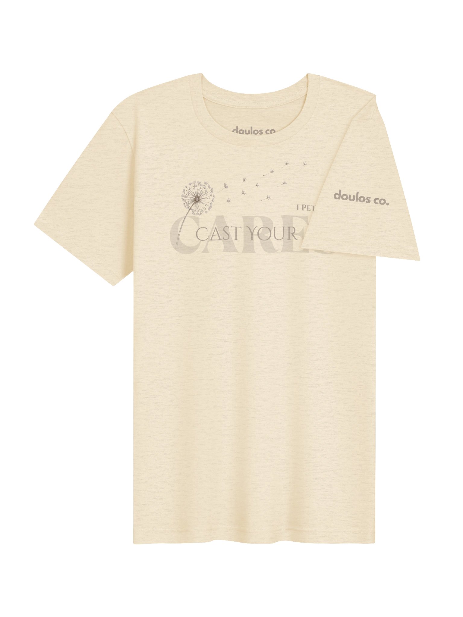 Cast Your Cares T-Shirt - 1 Peter 5:7 product image (19)