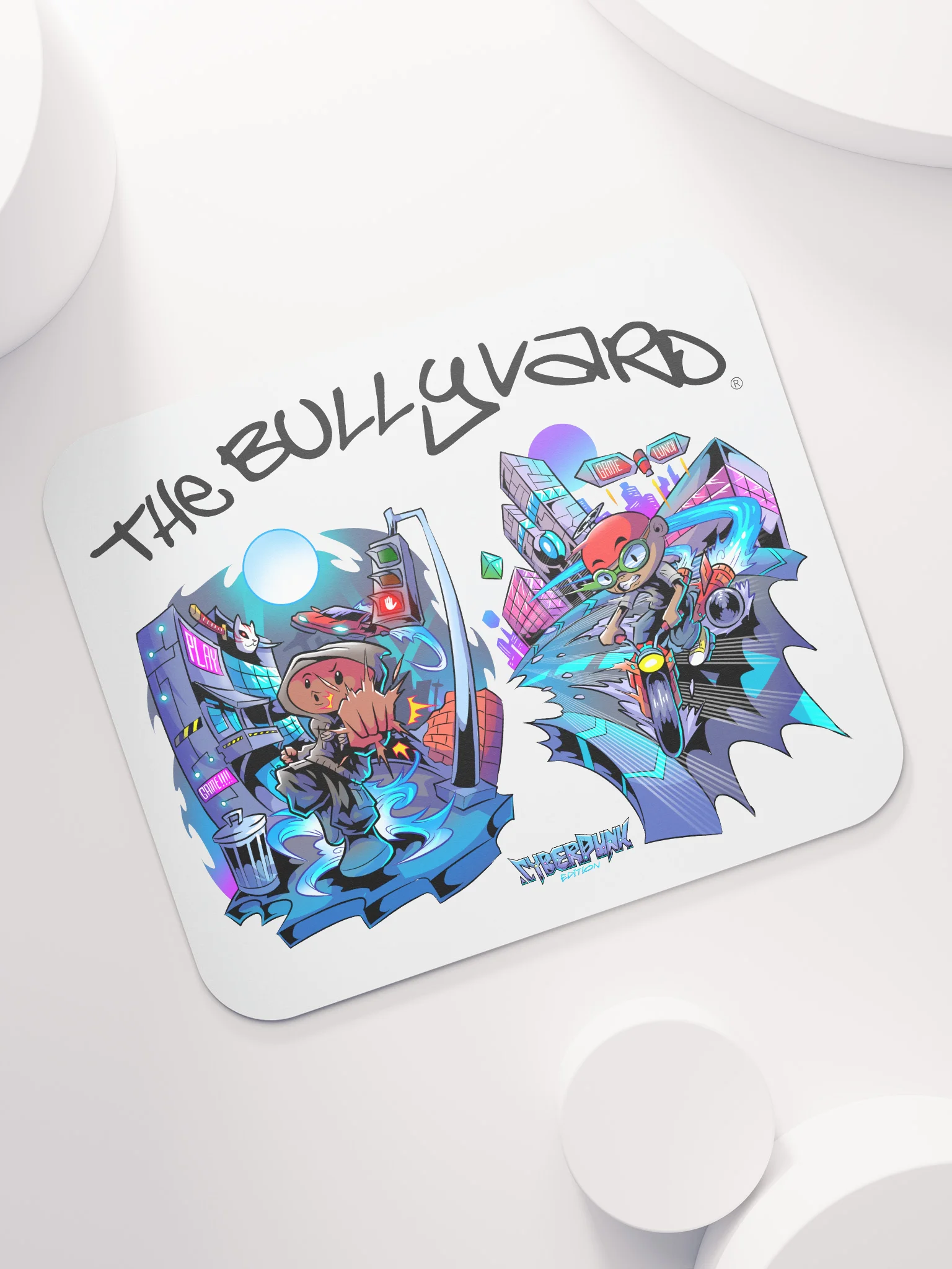 The Bullyvard Cyber-Punk Edition Mouse Pad product image (7)