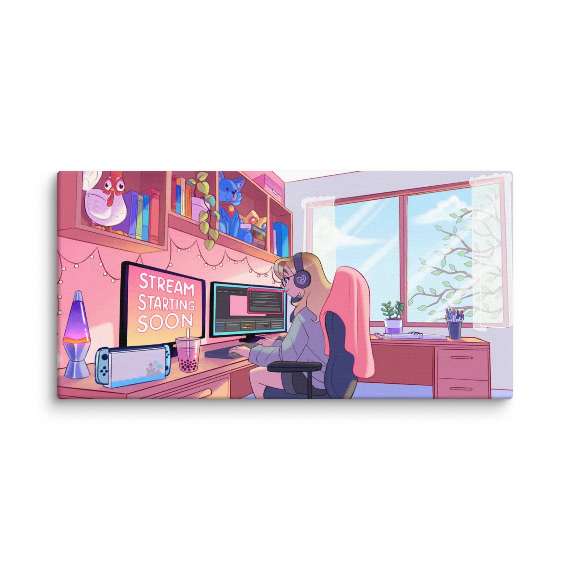 Stream Starting Canvas product image (1)