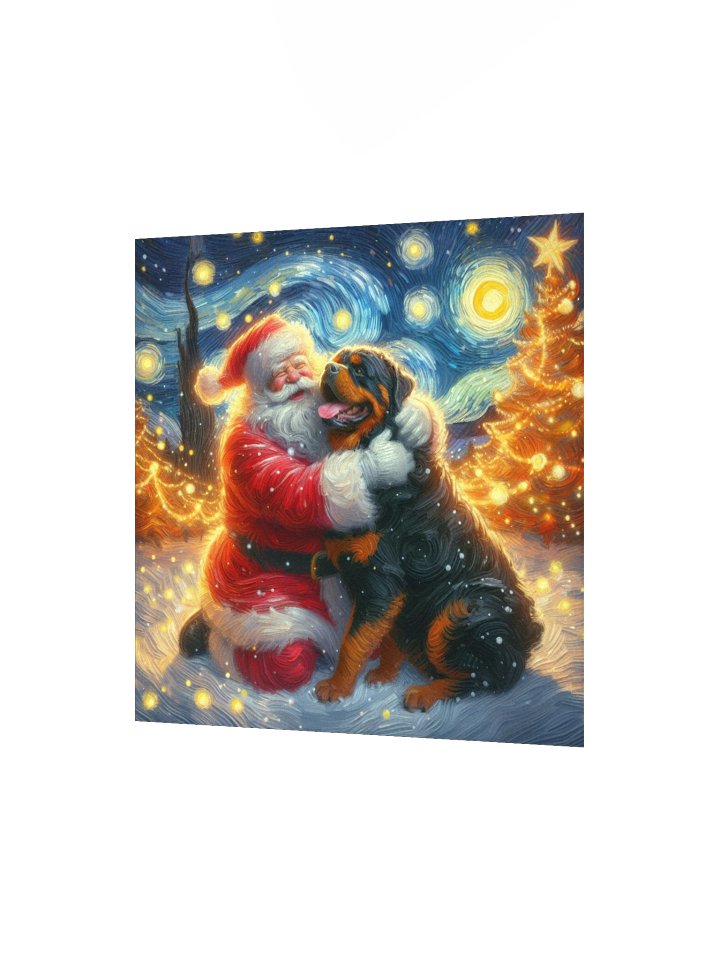 Rottweiler & Santa Poster product image (9)