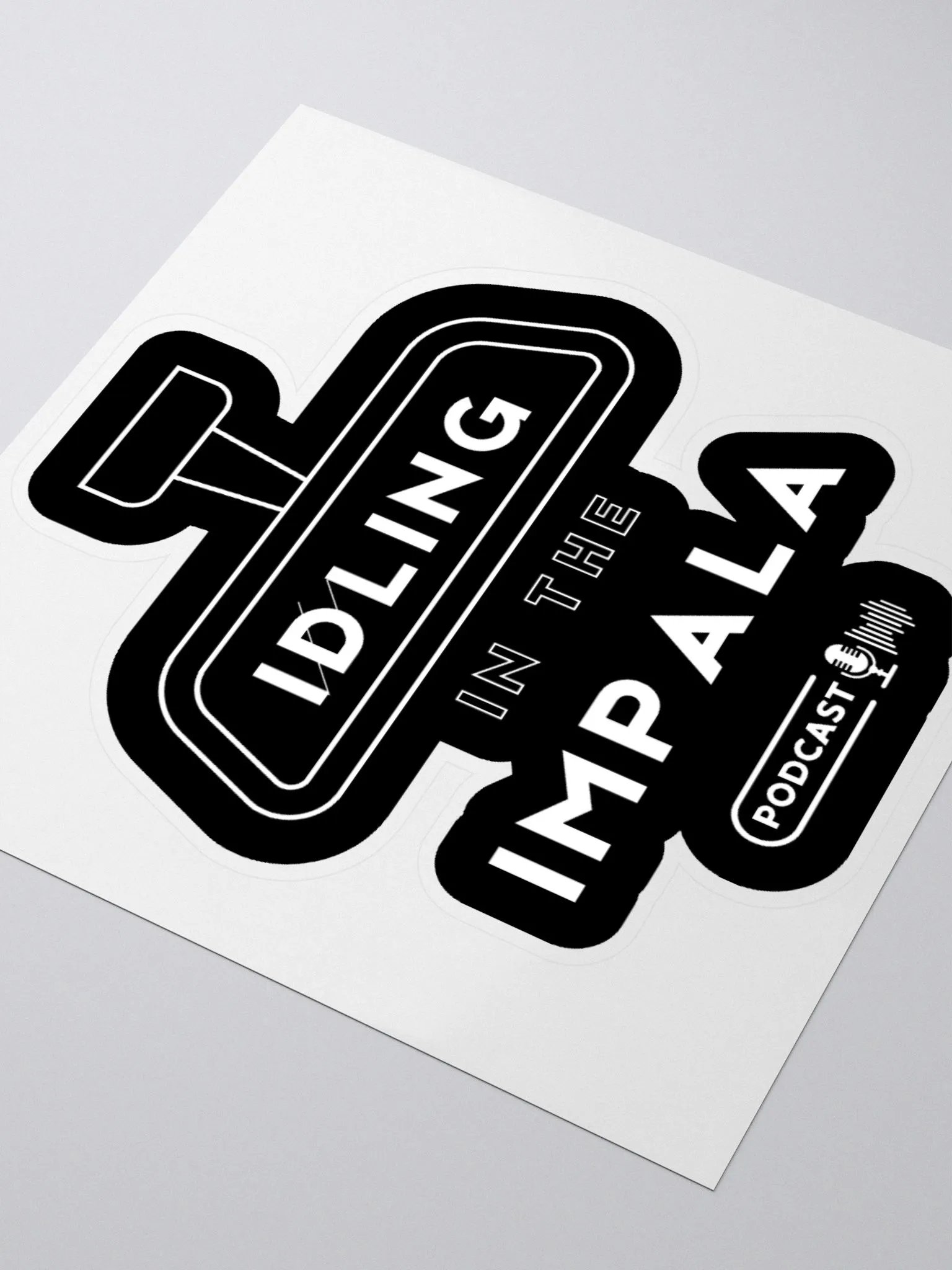 Idling In The Impala Sticker product image (3)