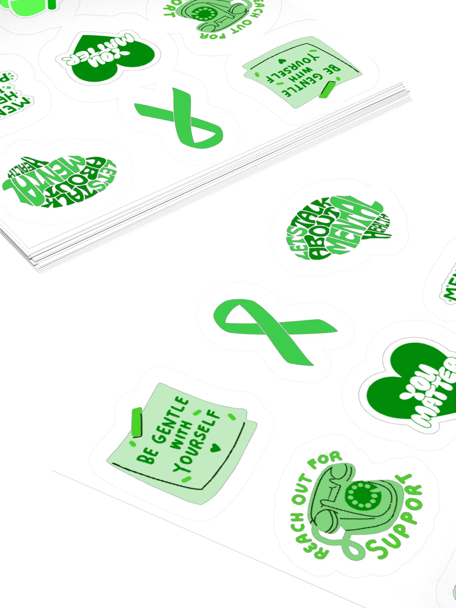 The Advertising Network | Sticker Sheet (Mental Health Edition) product image (10)