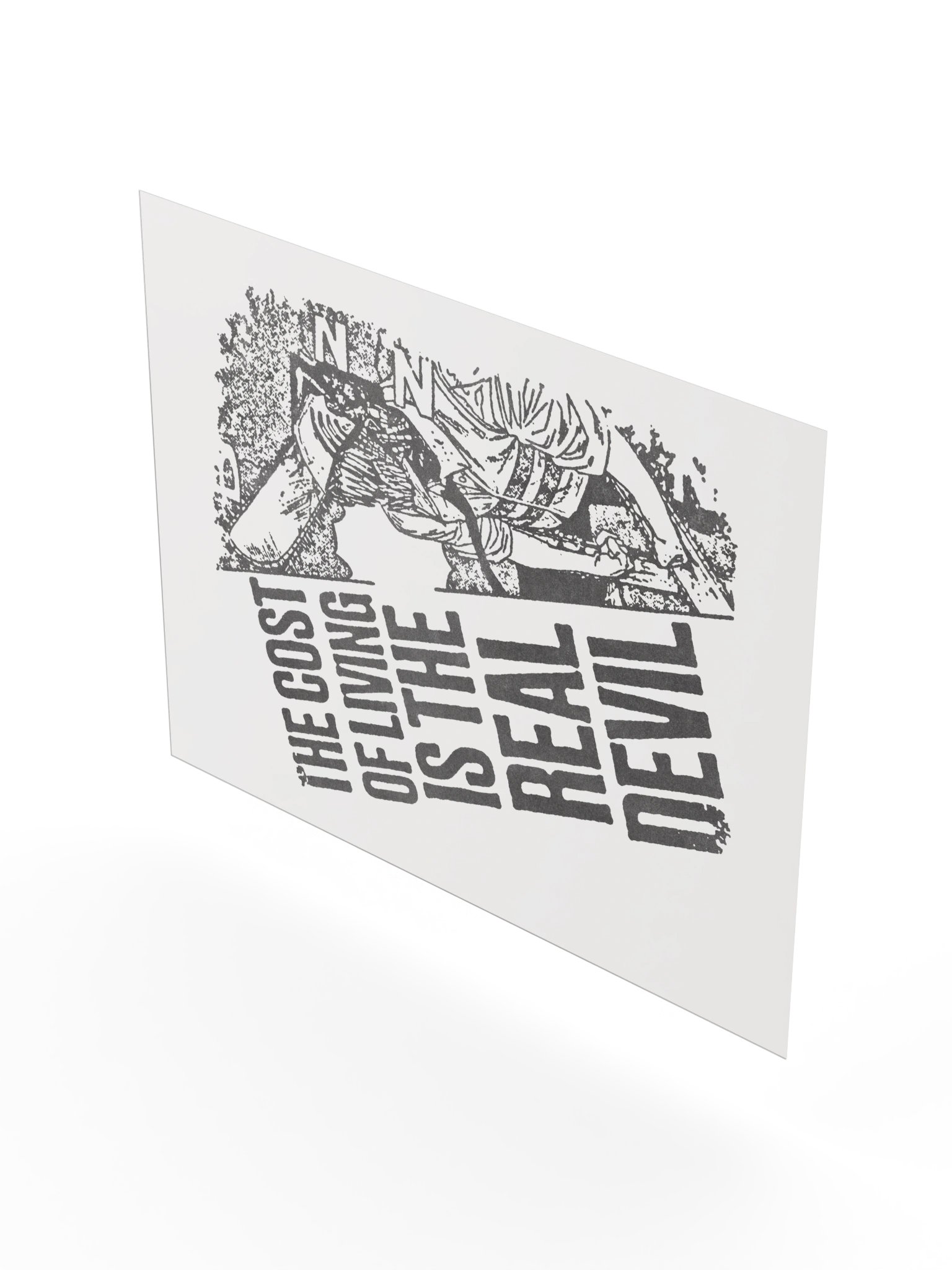 COST OF LIFE ! Art Print. product image (48)