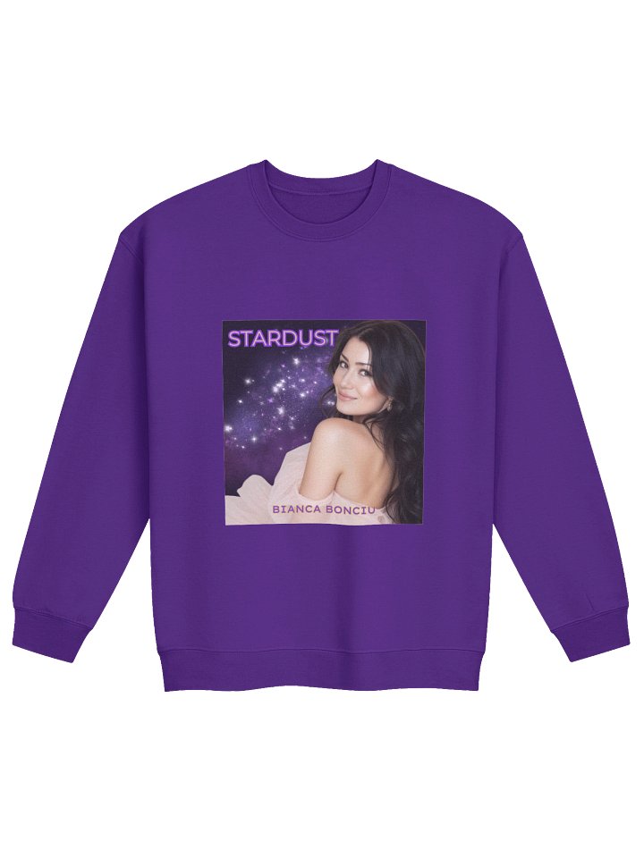 Stardust Album Cover Crewneck Sweatshirt – Bianca Bonciu Official Music Merch product image (3)