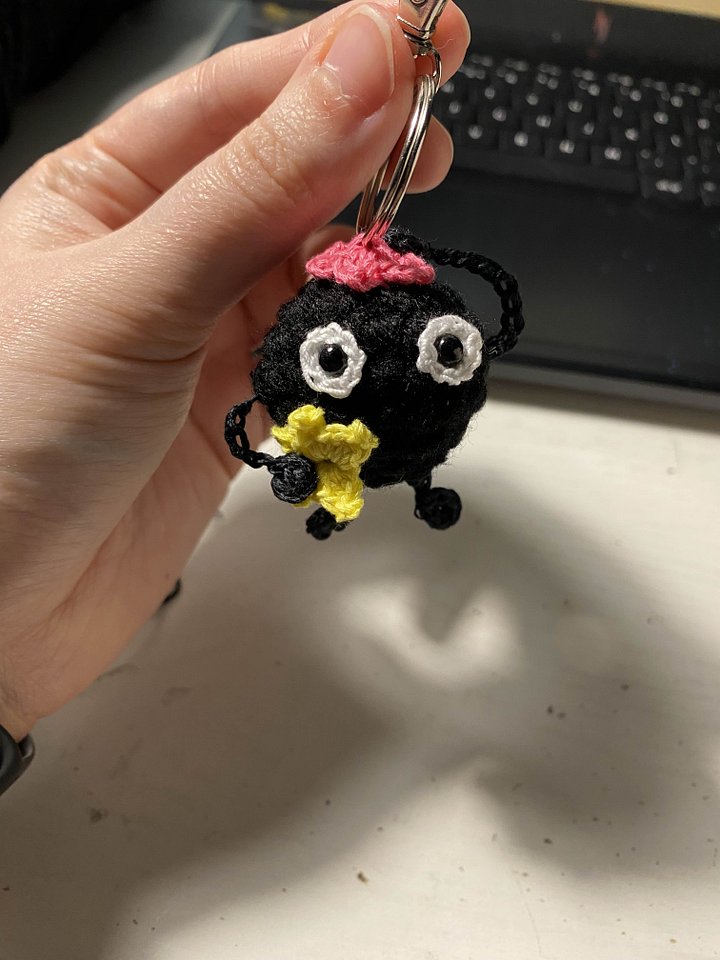Soot Sprite Keychain product image (1)