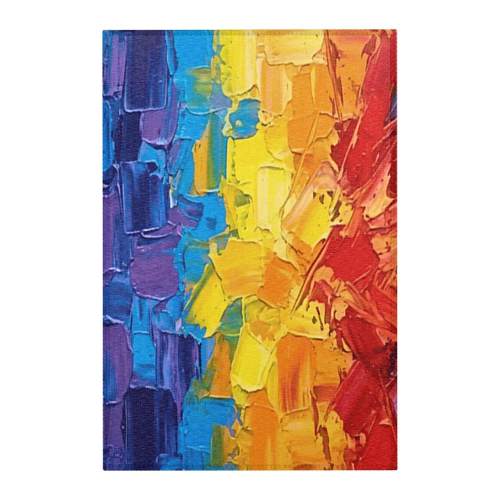 Color that Refuses to be Quiet - Chenille Area Rugs product image (1)