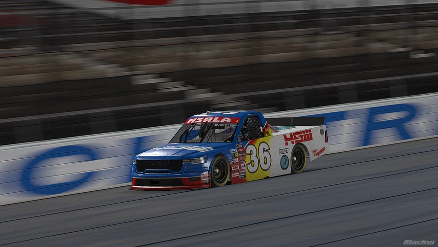 Tom Vila running his 36 Ram in Round 4 at Darlington for the NSRLA Series