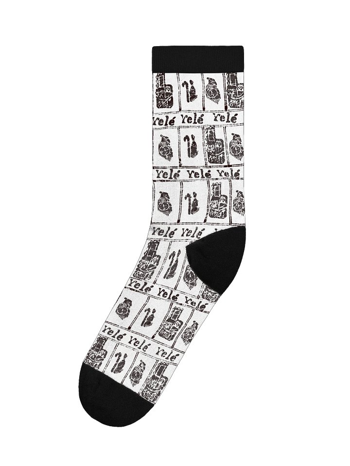 Royalty Print Eco-Friendly Art Crew Socks product image (1)