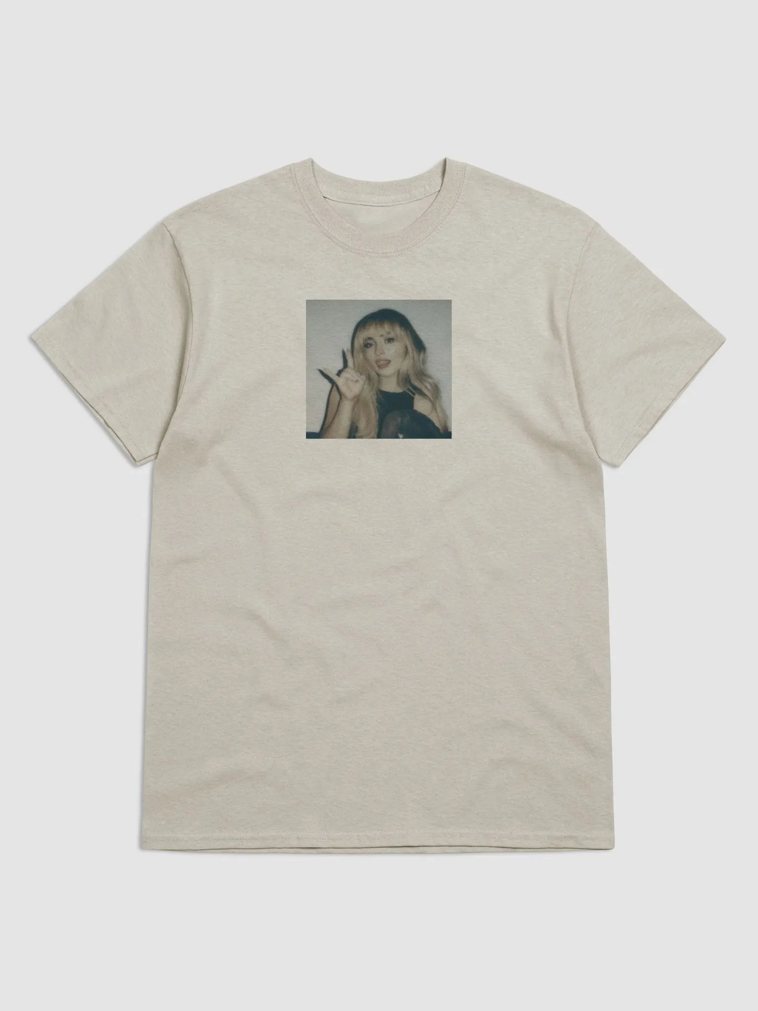 Sabrina Carpenter Metal Portrait Tshirt product image (29)