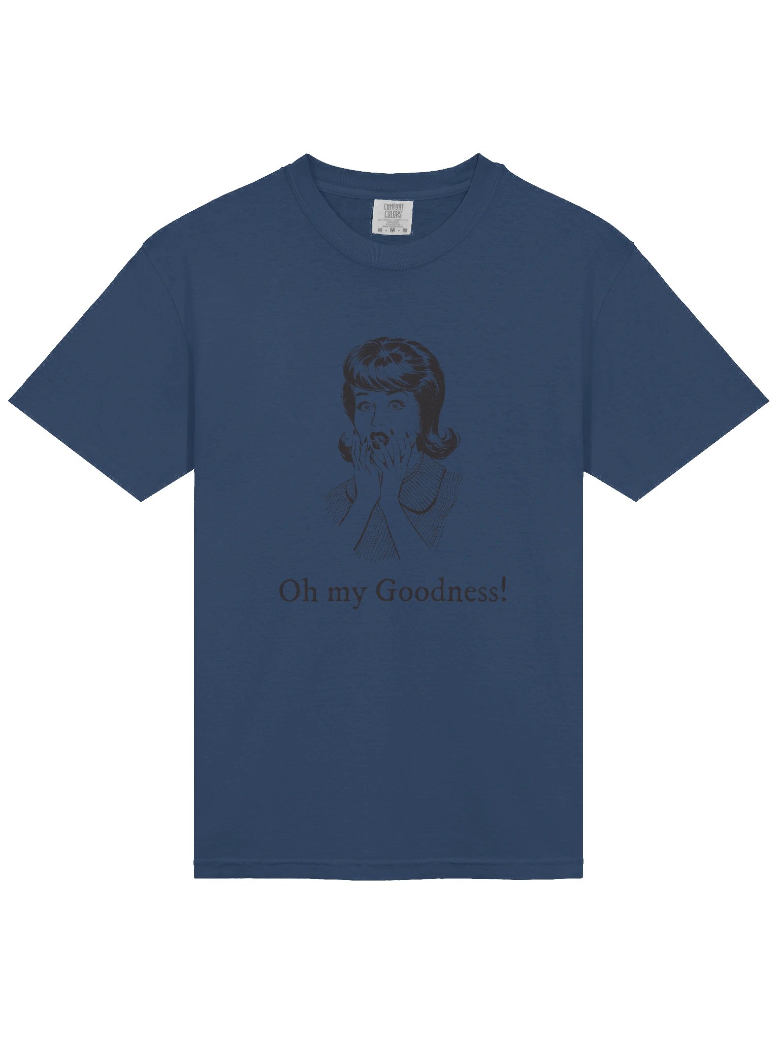 Oh My Goodness! T-Shirt – Retro Vintage 50’s Comic Style Tee, Funny Pop Art Graphic Shirt product image (26)