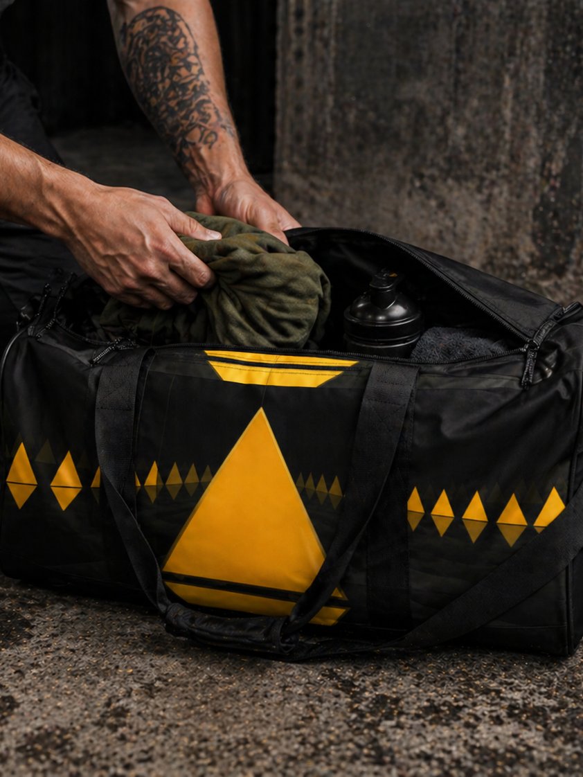 Golden Pyramid Enigma Duffel product image (2)