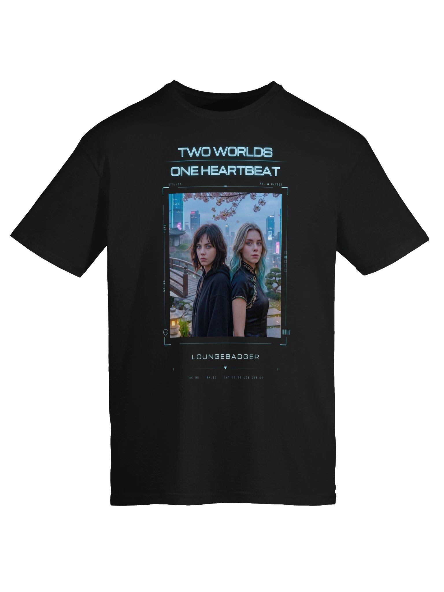 Two Worlds, One Heartbeat: Unisex T-Shirt product image (25)