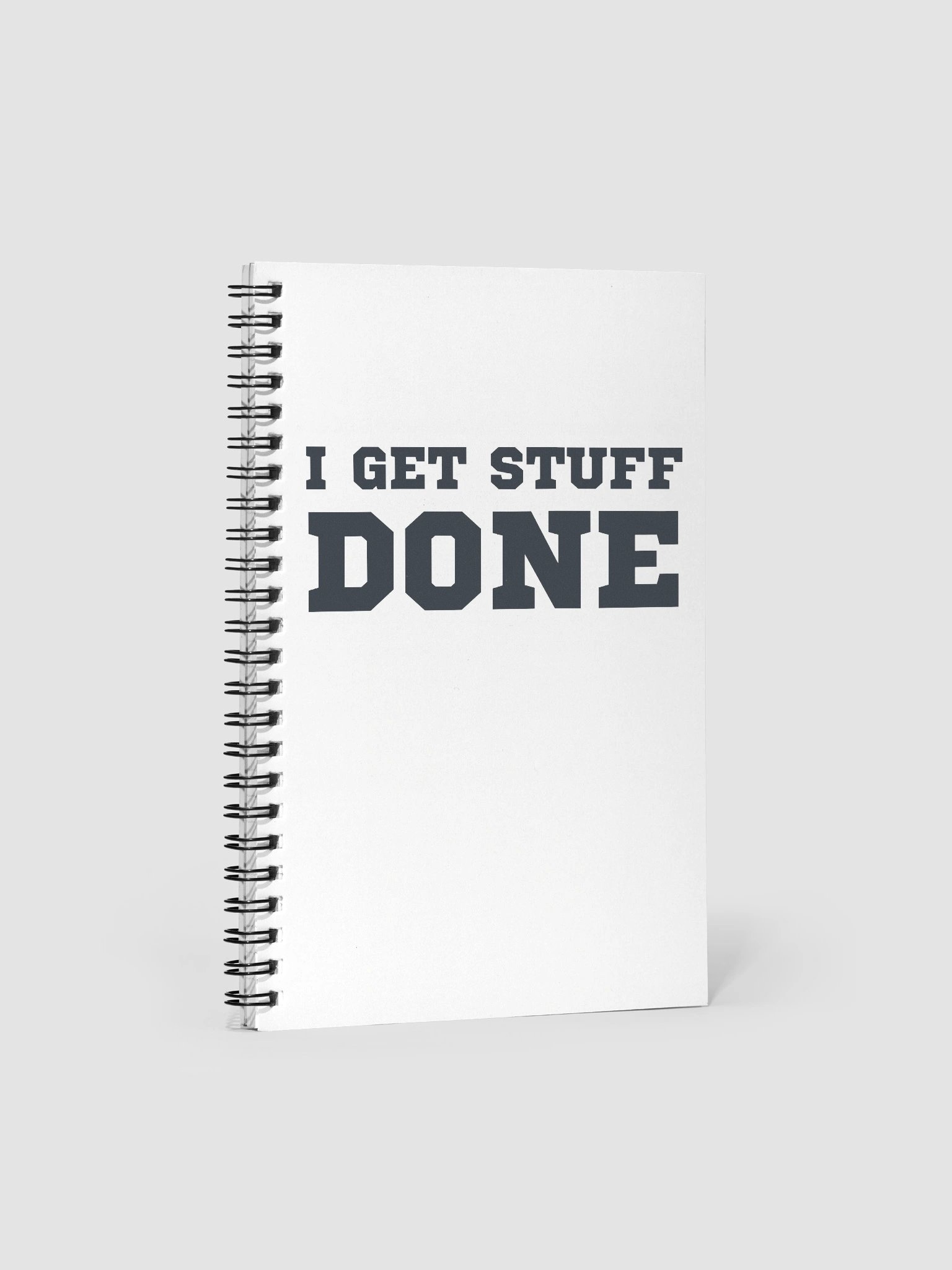 I Get Stuff Done - Notebook product image (1)