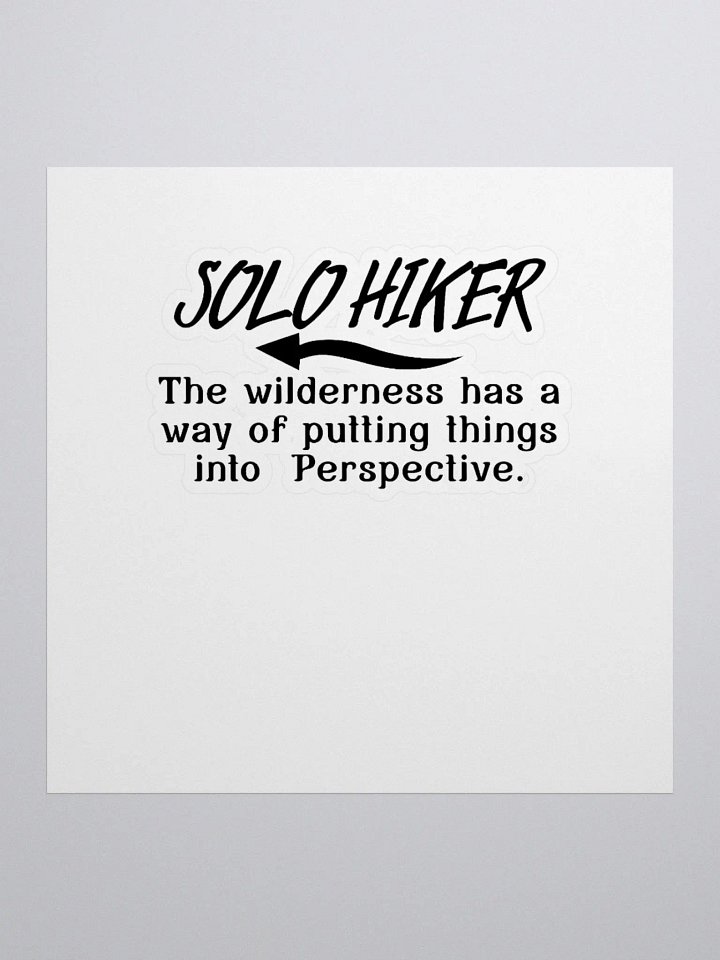 The wilderness has a way of putting things into perspective. product image (1)