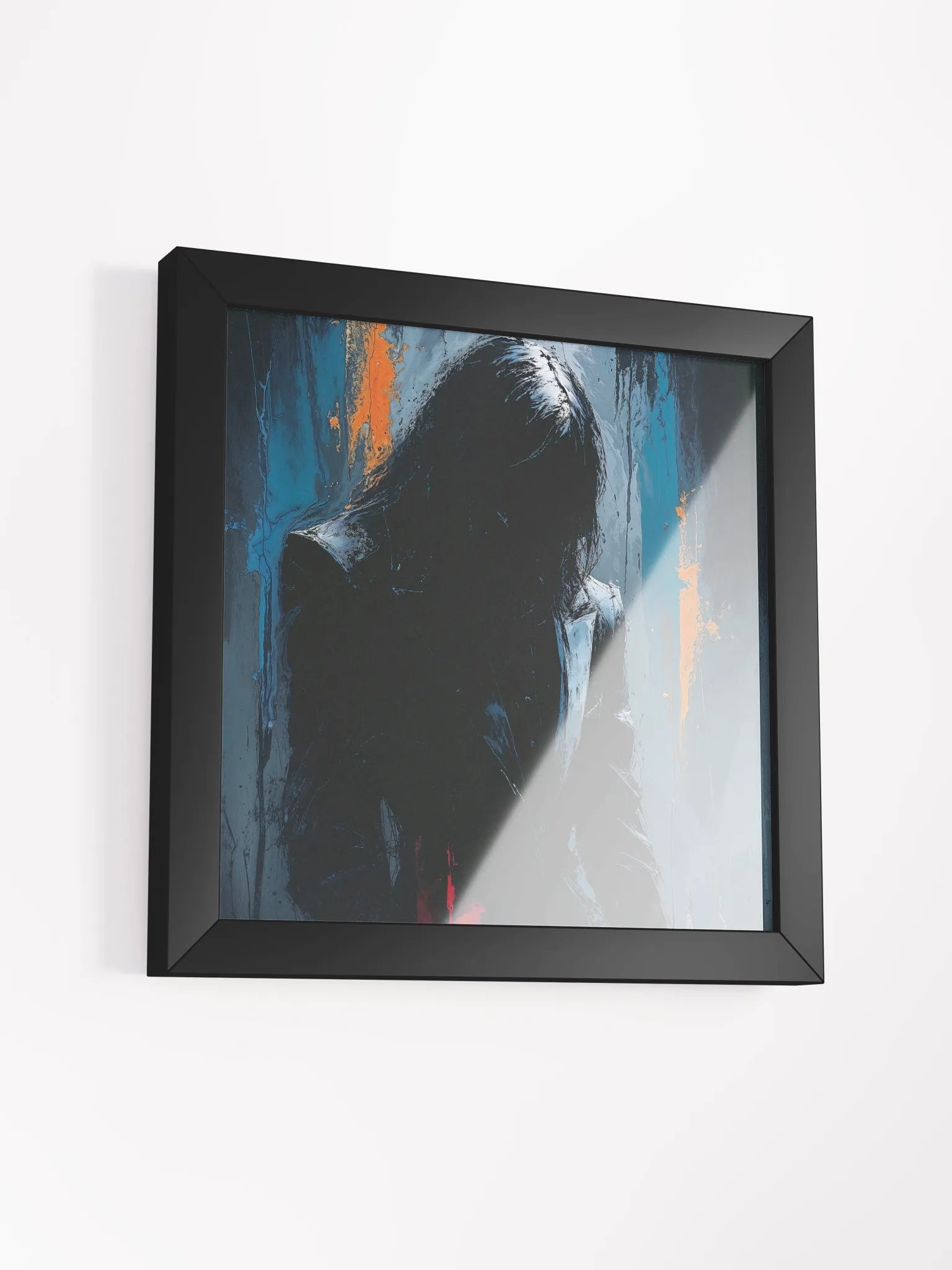 Descent in Silence Framed Print product image (27)