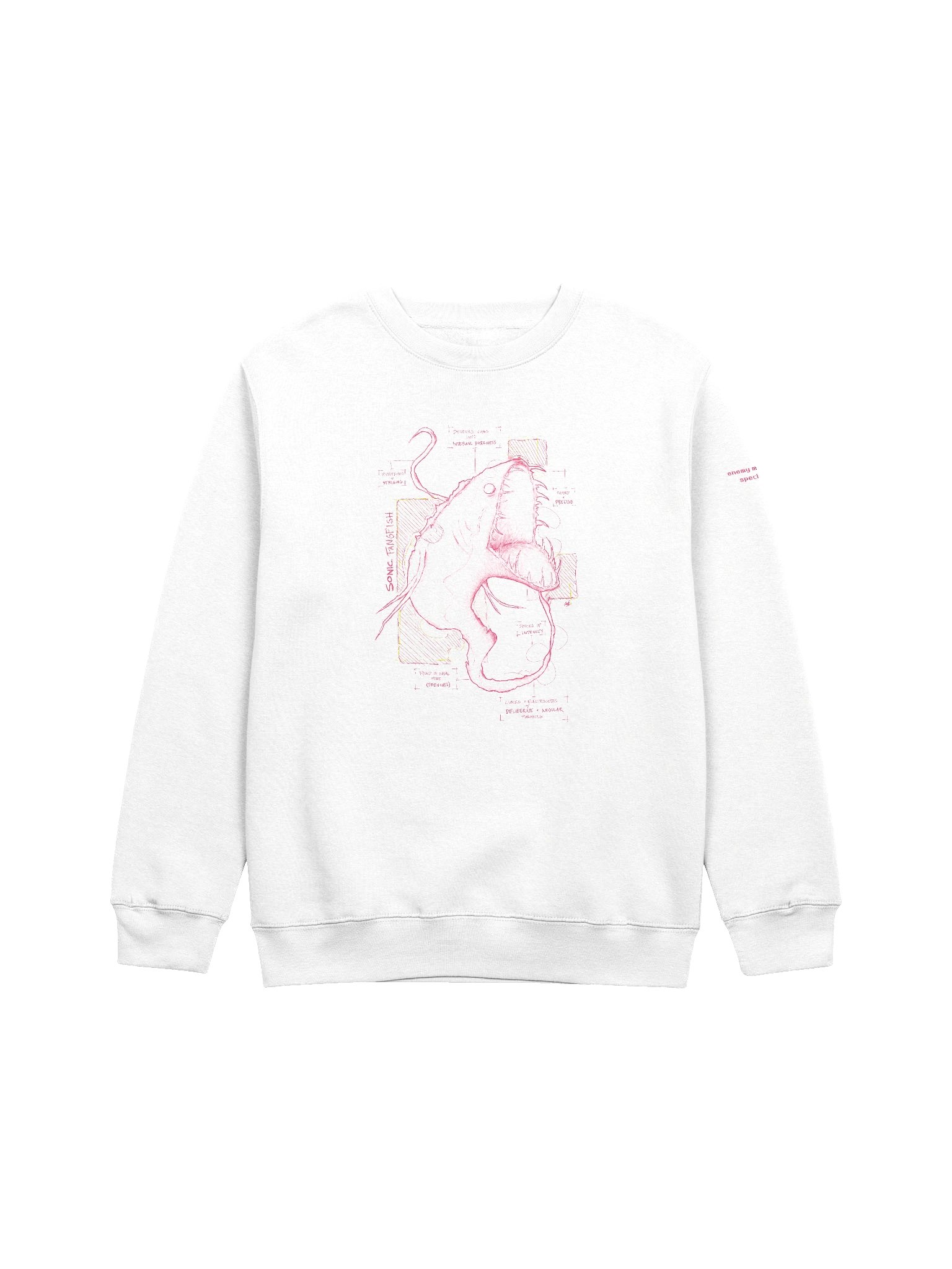 Sonic Fangfish – Enemy Magazine x Alexis Malnerich (Coral Riff Edition) product image (1)