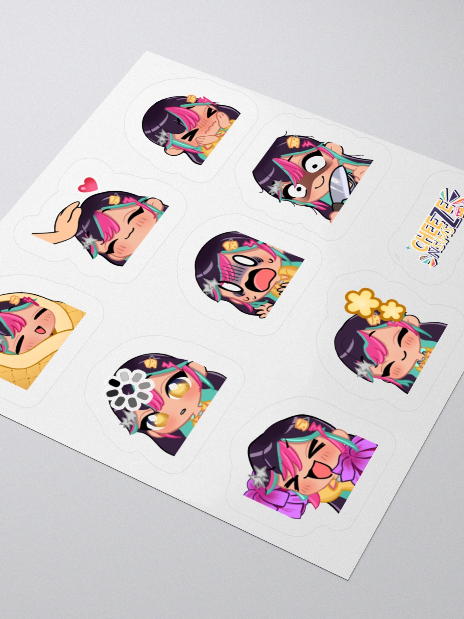 Cheeze Emote Stickers product image (8)
