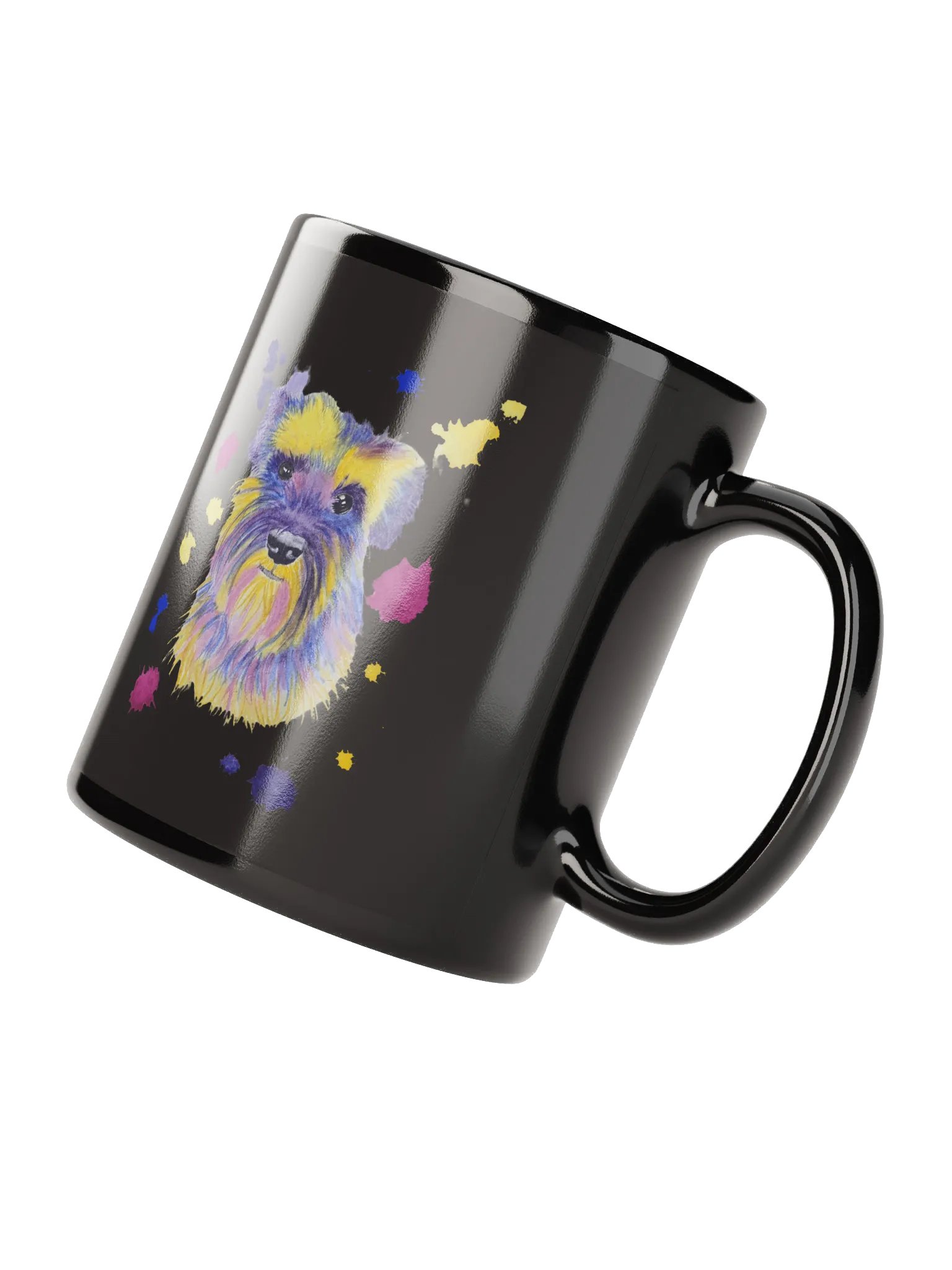 Beau - Black Glossy Mug product image (4)